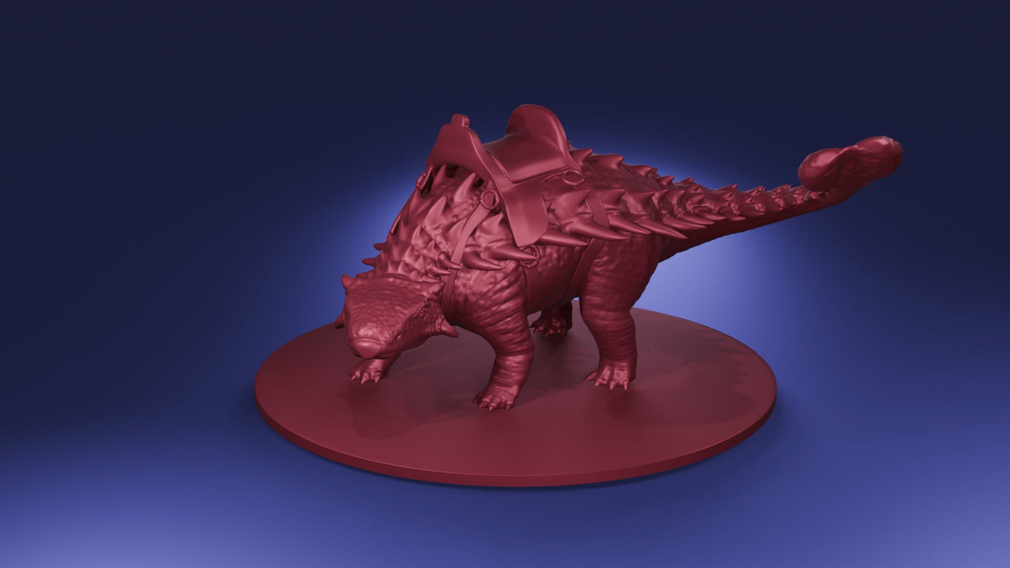 Dinosaur Ankylosaurus