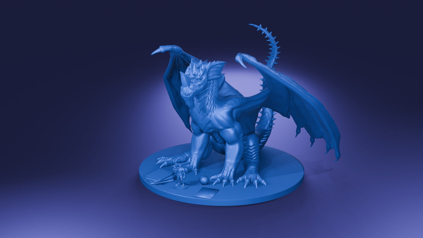 Blue Dragon - Playing D&D